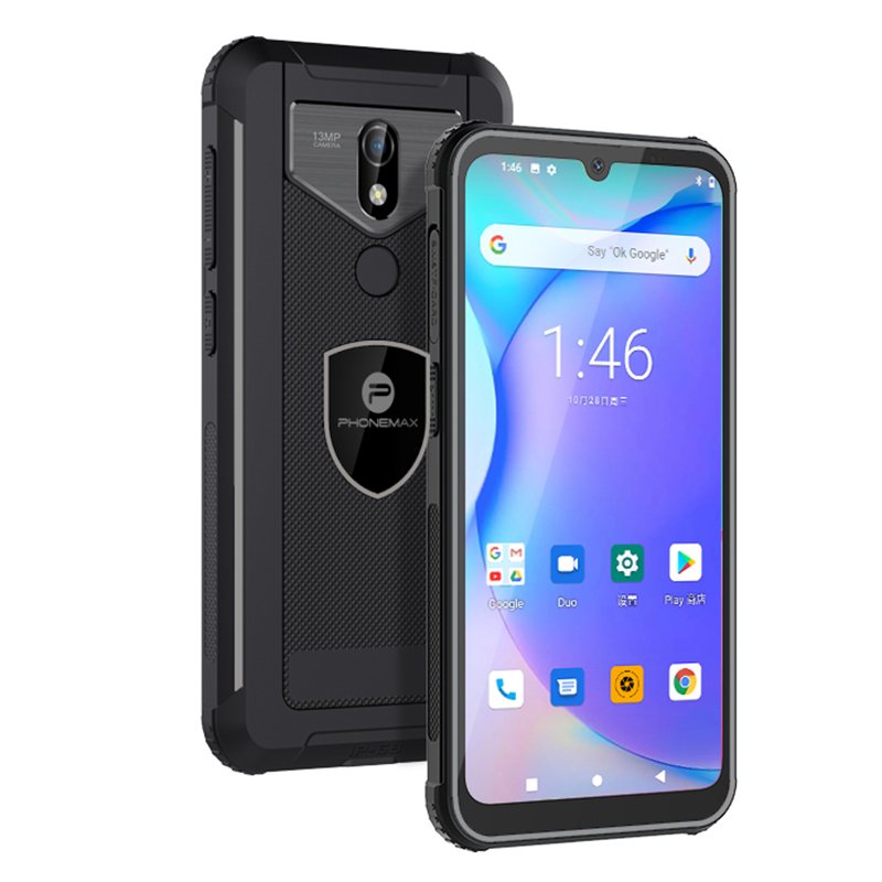 Maximum discount Phonemax M1s pro Dual 4g Rugged Phone 4G+64GB Cheap Android Mobile Waterproof NFC Quad Core 3G&4G Smartphone